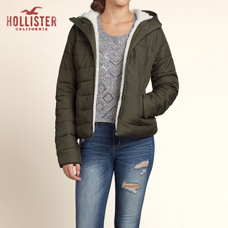 HollisterHobson 防风面料夹克 女 82802