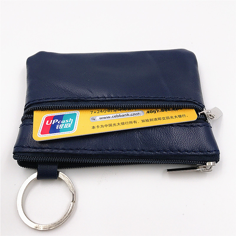 Special Price New Small Cute Zero Wallet Genuine Leather Coin Bag Head Layer Cow Leather Small Card Bag Carry-on Small Girl Bag