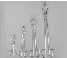 Stainless steel crucible pliers 15cm40cm 50cm 60cm Laboratory dedicated consumables instrument See details