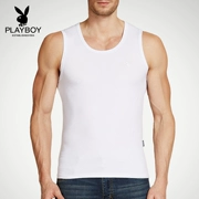 Playboy nam Vest thoáng khí dưới vai rộng tay áo Vest nam Slim thể dục quần thể dục