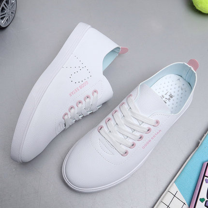 鞋子女2018新款网红女鞋小白鞋女夏透气百搭