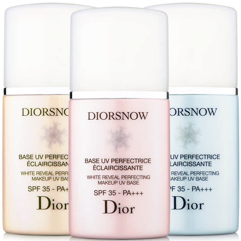 DIOR迪奥 雪晶灵雪精灵栖白亮采彩隔离乳液30ml  粉蓝