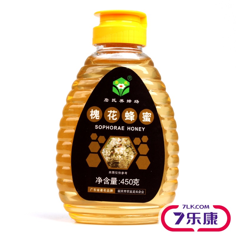 詹氏槐花蜂蜜 韶关蜂蜜 450g 包邮