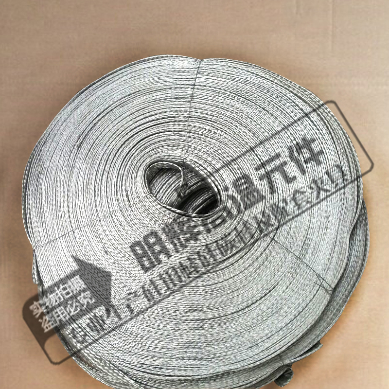 Pure aluminum wire braided belt Silicon carbon rod Aluminum wire conductive braided belt Aluminum wire braided belt Connecting belt