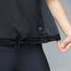 Quần short thể thao nữ tay lửng lưới nhanh khô áo thun thể dục yoga nửa tay giản dị áo cánh mỏng sân rộng mùa hè - Áo phông thể thao áo ba lỗ tập gym nữ Áo phông thể thao