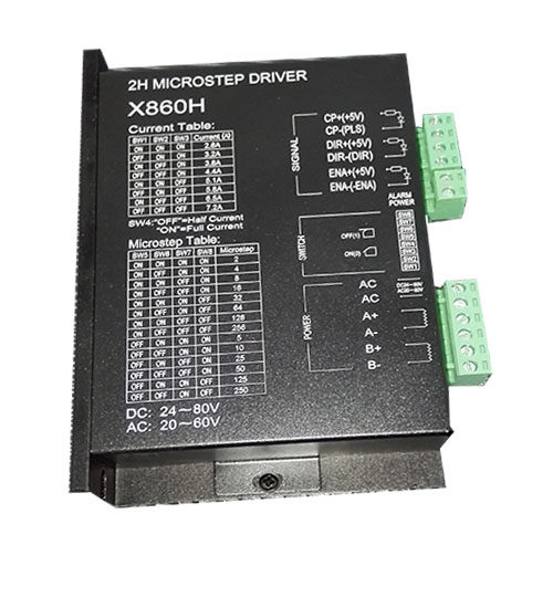 86 Two stepper motor drivers strong anti-interference(video) MA860H X860H with fan