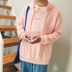 Áo len áo len nam triều 2016 mùa thu mới phong cách Nhật Bản thương hiệu áo khoác thể thao giản dị lỏng trùm đầu người đàn ông hoang dã của quần áo Áo len