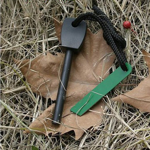 Wild outdoor survival-magnesium rod igniter Flintstone fire rod 10,000 matches take the fire rod large