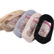Hàn Quốc không có dấu vết vớ vô hình của phụ nữ cotton đáy băng lụa vớ phụ nữ vòng tròn silicone chống vớ ngắn