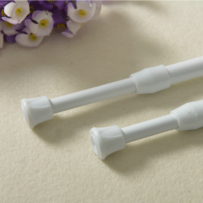 Floating window curtain rod stretching rod rod rod balcony drying rod without punch-free installation curtain rod simple track