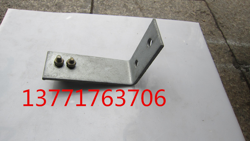 Hot-dip galvanized pendant tripod terminal support tightrope brace torsion angle pull-angle pull-angle steel strand L bracket