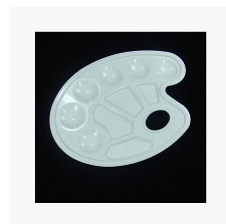 6-hole high-quality color palette with the advantages of color palettes and palettes Color palette 6 round student paint palette