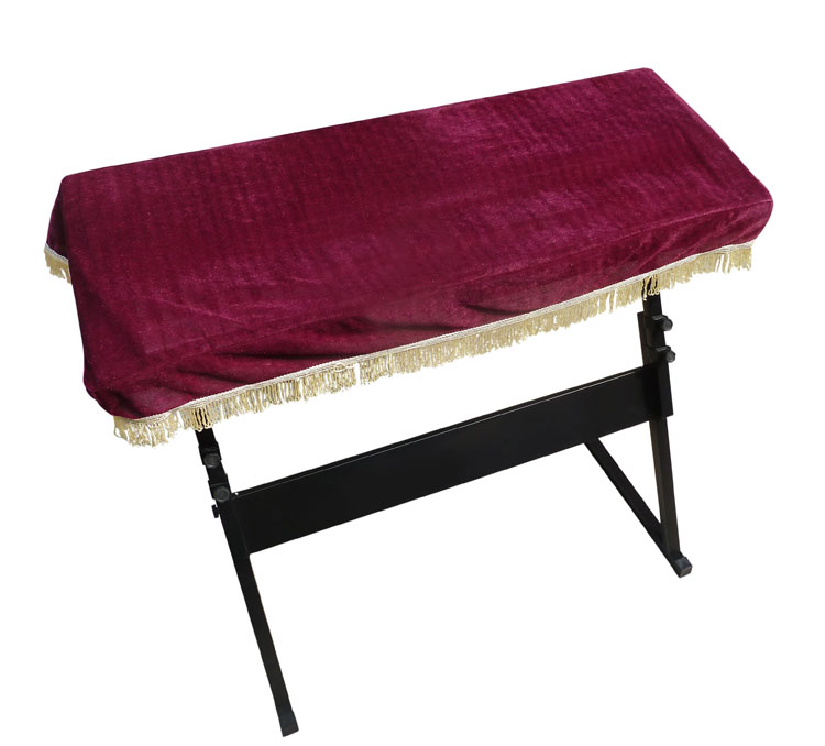 Electronic piano cover Golden velvet cloth dust cover 54 - key 61 bond common