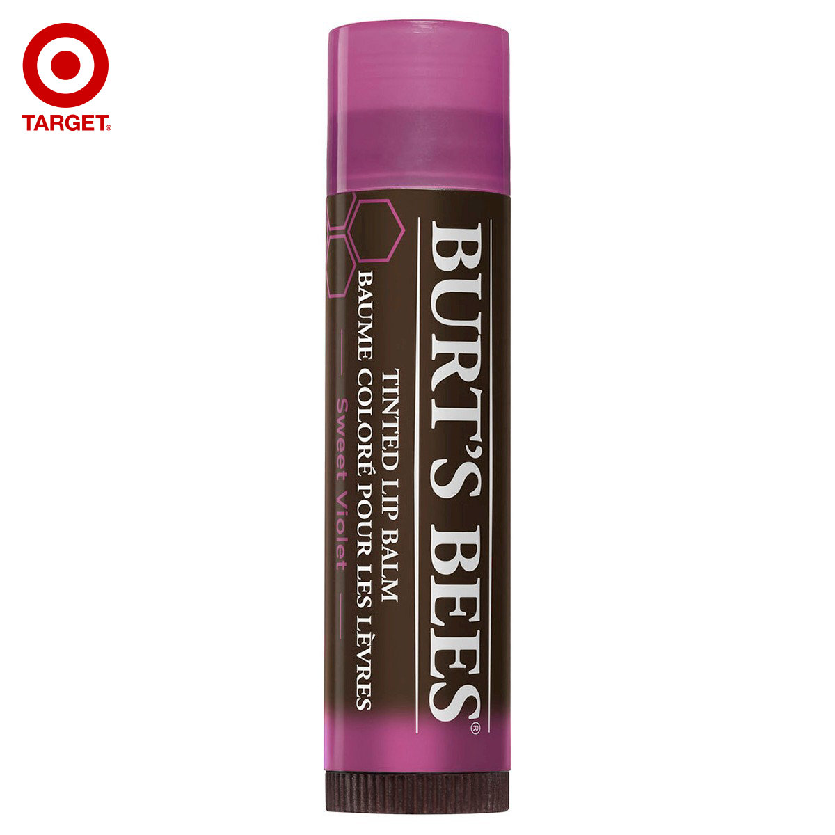 美国进口Burt's Bees小蜜蜂有色天然润唇膏唇彩孕妇可用Target