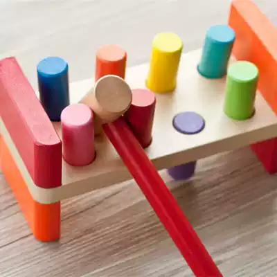 Baby children knock on the pile, Taiyi intelligence toys, boys and girls 2-3-4 years old, early education boys and girls foreign trade