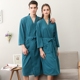 Áo choàng tắm nữ mùa hè khăn tắm khách sạn cặp vợ chồng bánh quế yukata mỏng thẩm mỹ viện thẩm mỹ gợi cảm áo ngủ nam dịch vụ nhà áo ngủ đẹp Night Robe