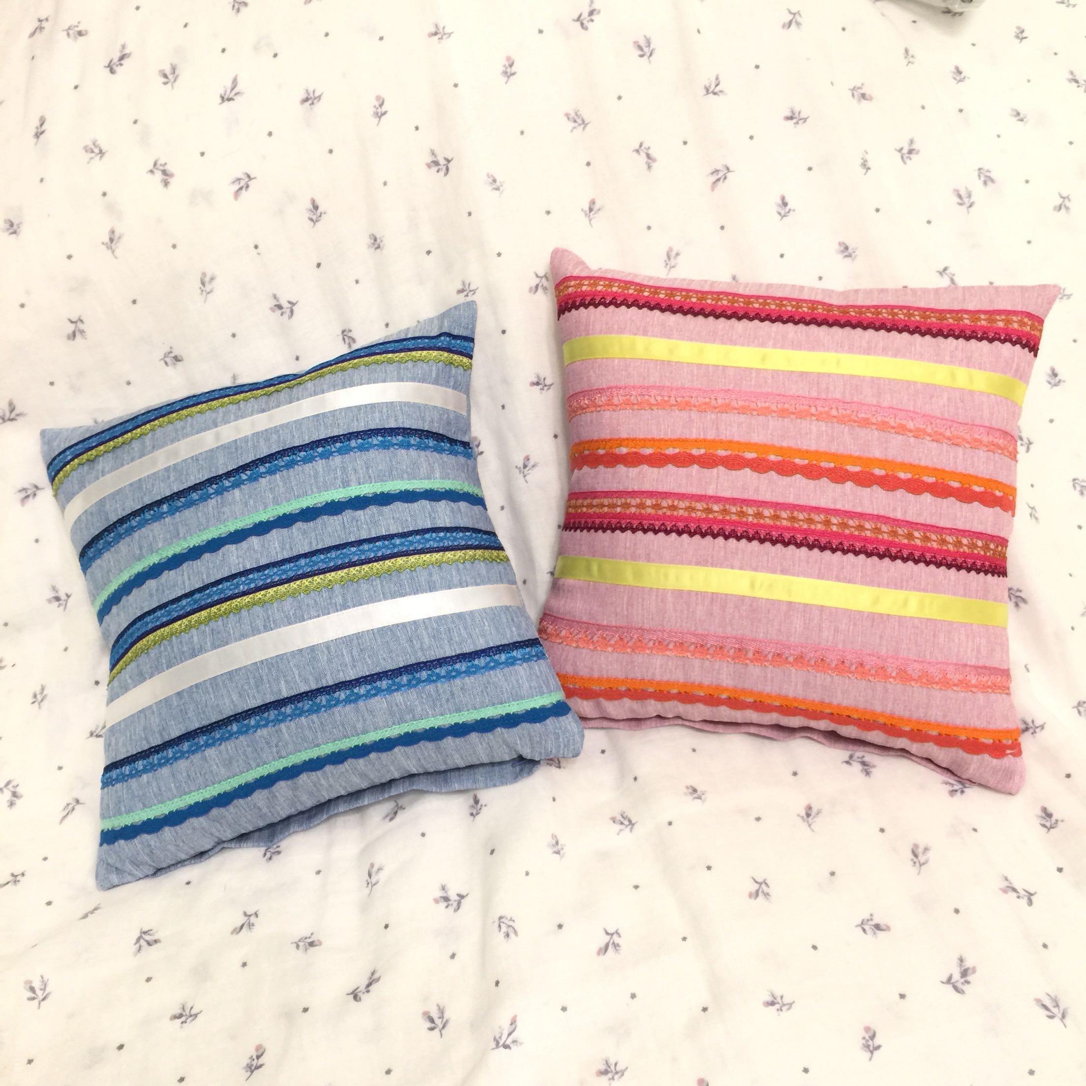 Delicate Mini Small Hug Pillow With Core Cushions Waist Pillow National Wind Lace Lace Trim Small Cushions-Taobao