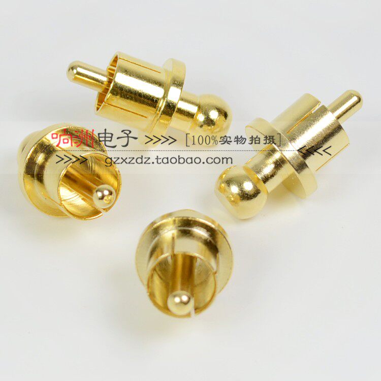 HIFI RCA copper cover protection cap RCA metal protection cap dust cap anti-oxidation pure copper dust cap