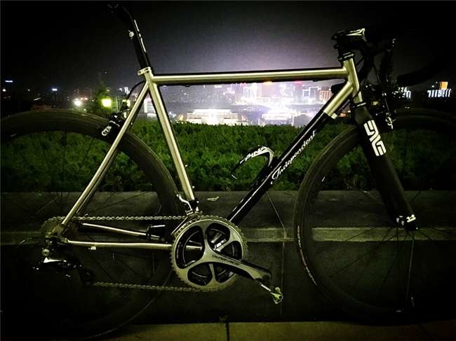 Titanium alloy bicycle road bike vehicle
