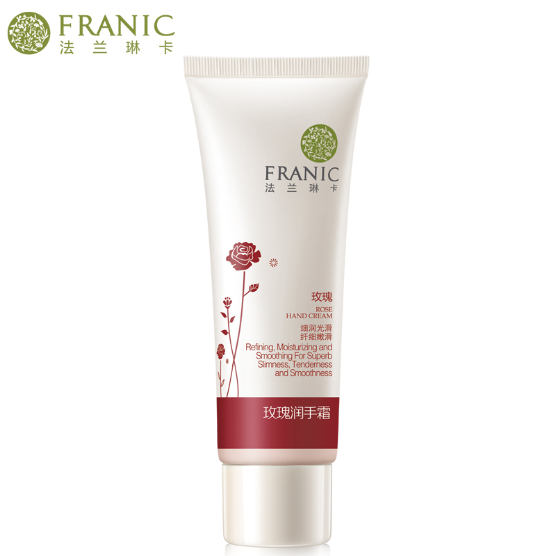【天猫超市】法兰琳卡（FRANIC）细润光滑纤细玫瑰润手霜30g*1