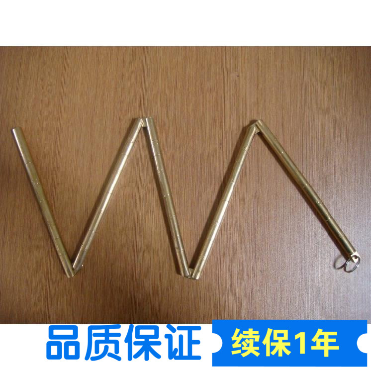 Marine copper bathymetric rod measuring rod Ballast position measuring ruler 1 meter folding scale oil dipstick custom-made