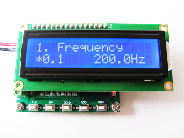 New Version of Three-Phase Sine Signal Generator, Phase Adjustable from 0 to 360 Degrees, 0.1 to 2000 Hz