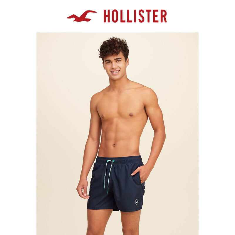Hollister 合身款撞色泳裤 男 115505
