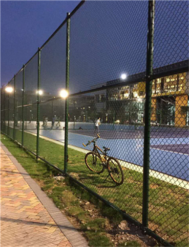 Set to do even body tennis court Combined Walled Nets Basketball Football Pitch Guard Rail Fence Guard Rail Safety Net Iron Net