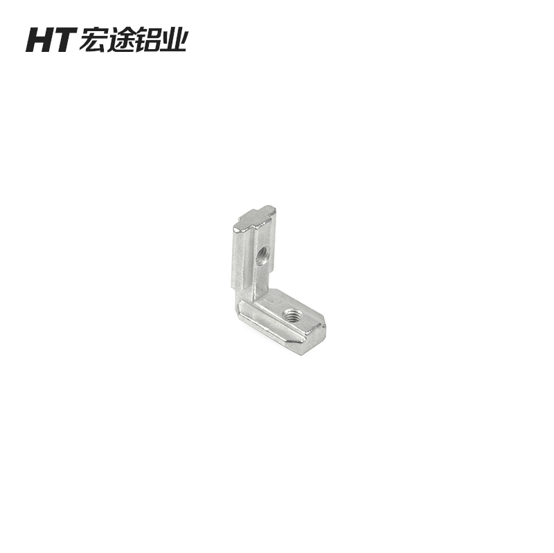 Angle groove connector (zinc alloy) (aluminum extrusion material accessories) Aluminum industrial aluminum extrusion material Aluminum alloy square tube