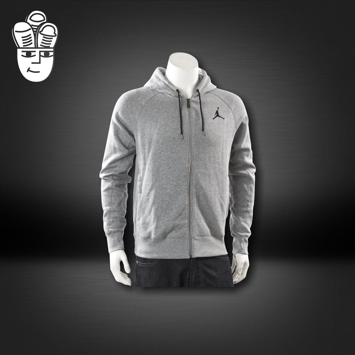 Air Jordan Jumpman Brushed Full-Zip Hoodie AJ男子运动卫衣