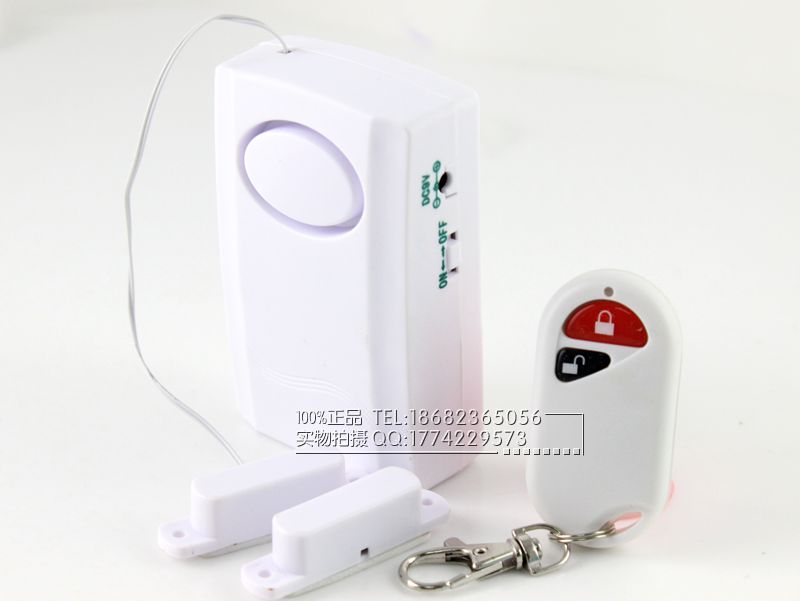 LK-6688 home burglar alarm door and window alarm independent wireless remote control door magnetic wireless door magnetic detector 