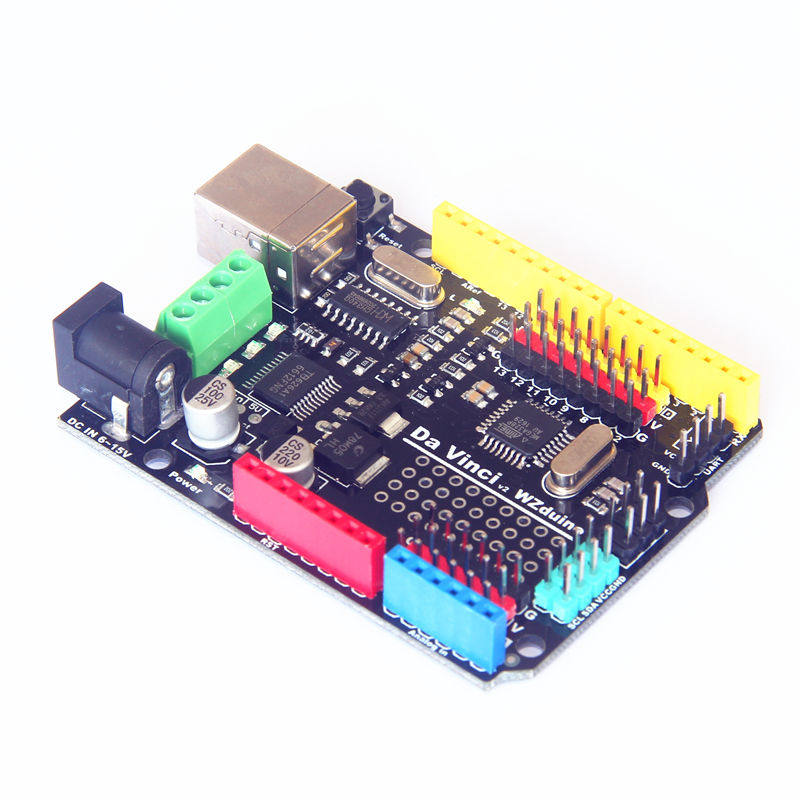 arduino study kit main control board 3p anti-stay interface da Vinci master control version with motor connector creator