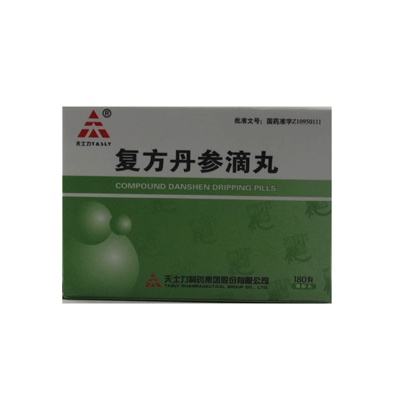 TASLY/天士力 复方丹参滴丸 27mg*180丸*1瓶/盒