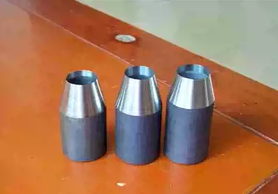 Gun simple pole piece diaphragm punching device