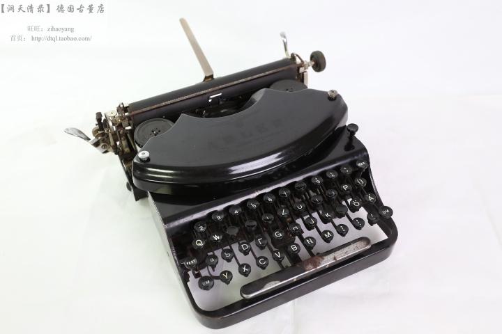 Domestic spot Germany 1937 Eagle standard Adler Adler Mod 37 antique old mechanical typewriter