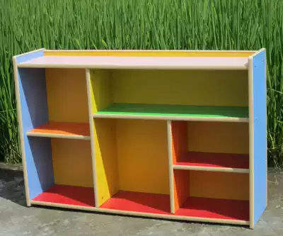Kindergarten finishing Cabinet * wooden toy cabinet * fireproof board toy cabinet * Children's storage shelf * toy rack can be disassembled and assembled