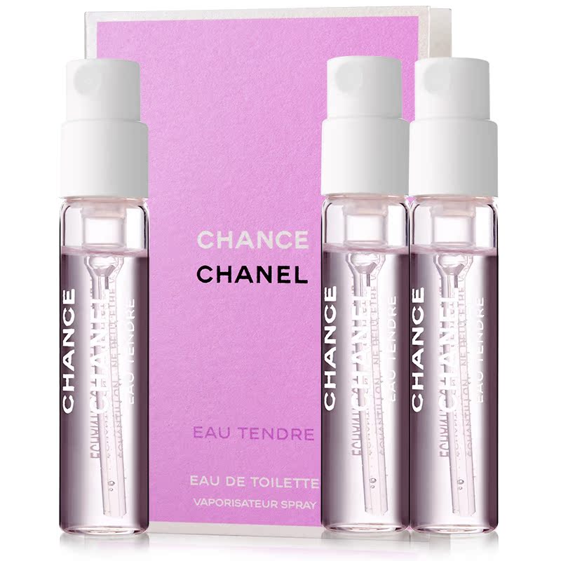 会员换购 CHANEL 香奈儿 邂逅柔情淡香水2ml*3 女士花香调EDT香氛