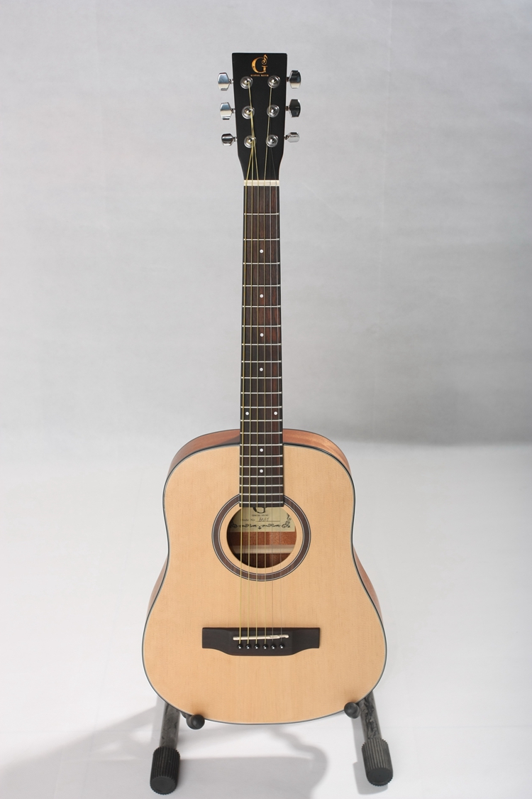 (Total Agent Goods) G BRAND BABY 34 inch Cloud Cedar Plywood Folk Guitar Wood Guitar 