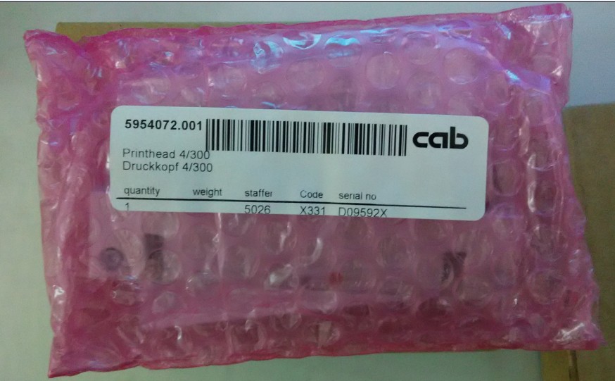 German cab A4 300dpi original installation nozzle 5954072 Applicable XC XD4 A4 T M series 