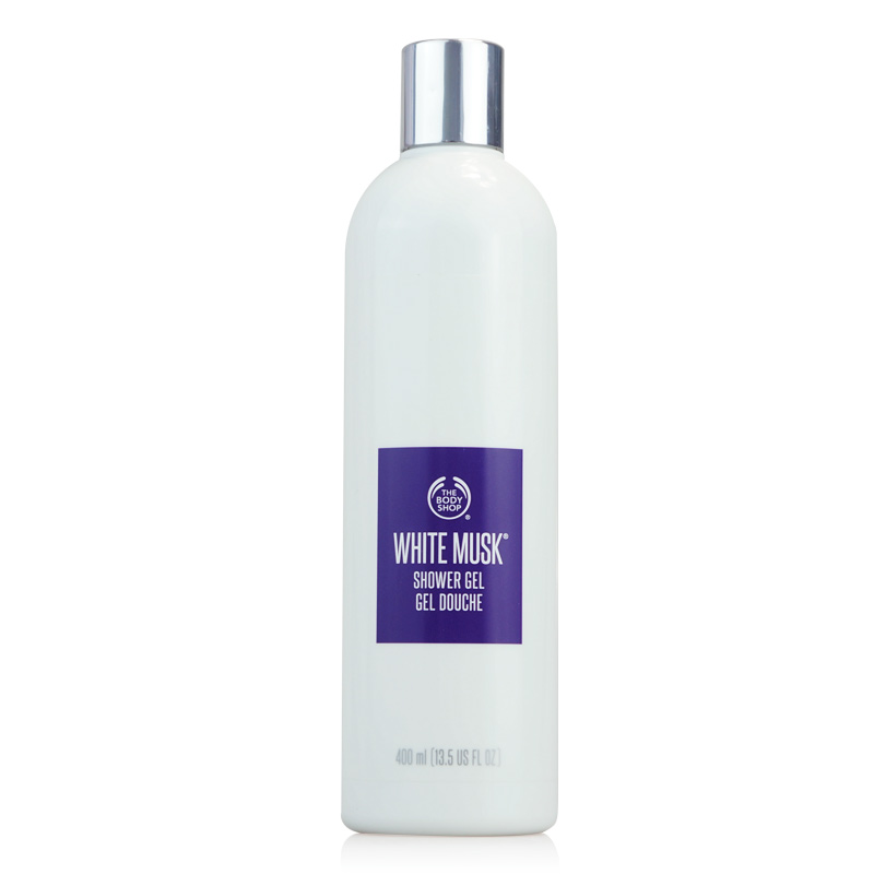 香港直邮The Body Shop 美体小铺白麝香丝柔清香淡雅沐浴露400ml