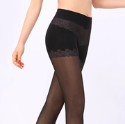Mùa đông và mùa thu phong cách mới bụng mỏng phần hông in eo thon cao bước chân xà cạp nữ body body định hình quần