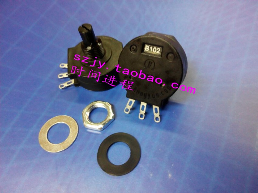 2W1K 2W1K B102 B102 RV28P RV28P WH30P WH30P shaft carbon film potentiometers electric welding machine potentiometers