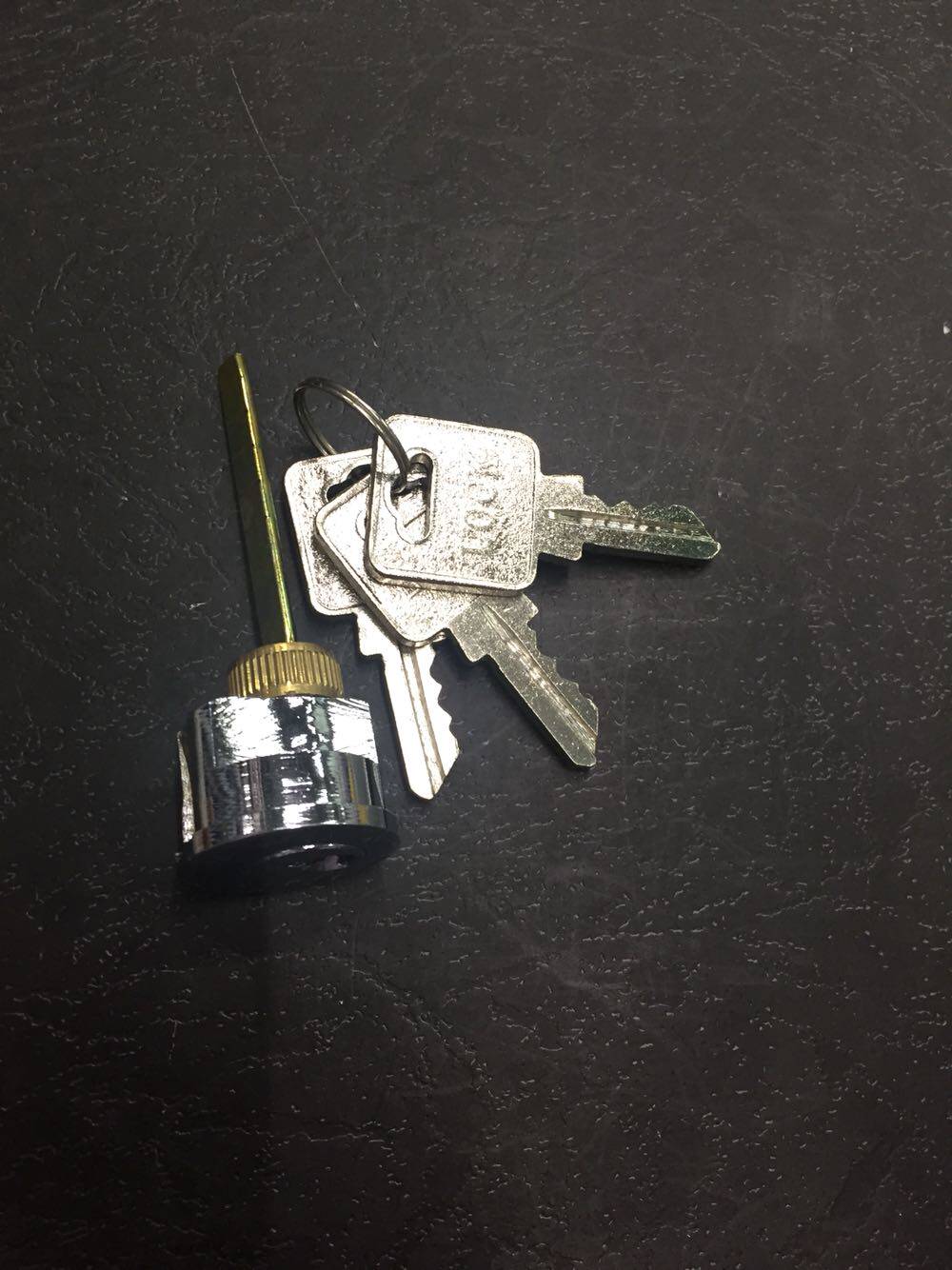 Old-fashioned door wooden door bedroom door office door round head with tail lock cylinder outer diameter 26mm