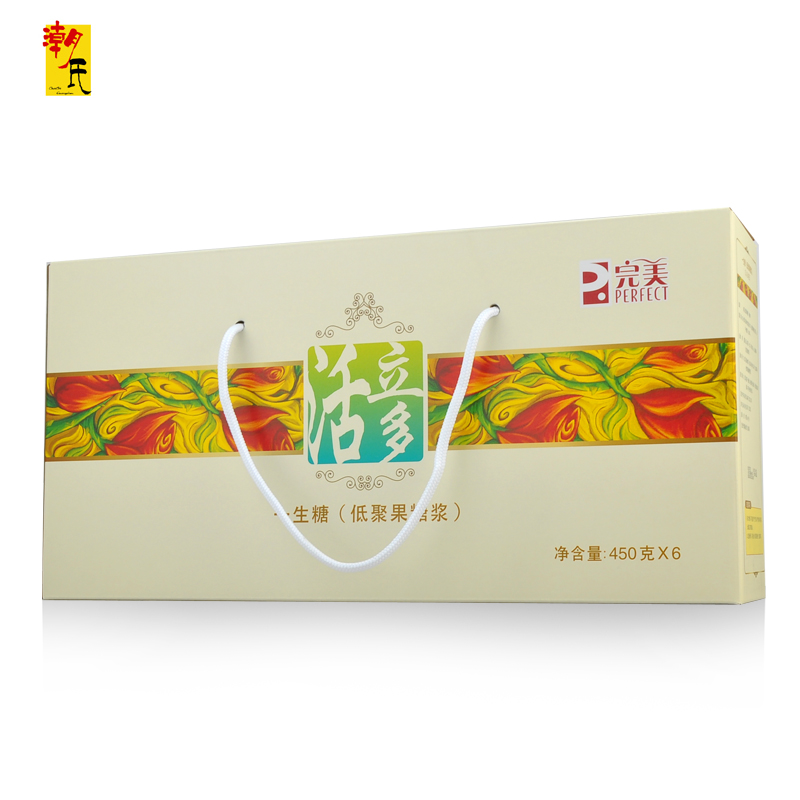 完美活立多牌一生糖低聚果糖6瓶礼盒套装 买一送一赠品 咨询有礼
