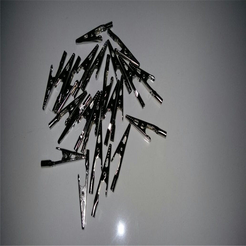 Antistatic crocodile clamp wrists wrist grounding wire clamps stainless steel fishtail clips for banana head use