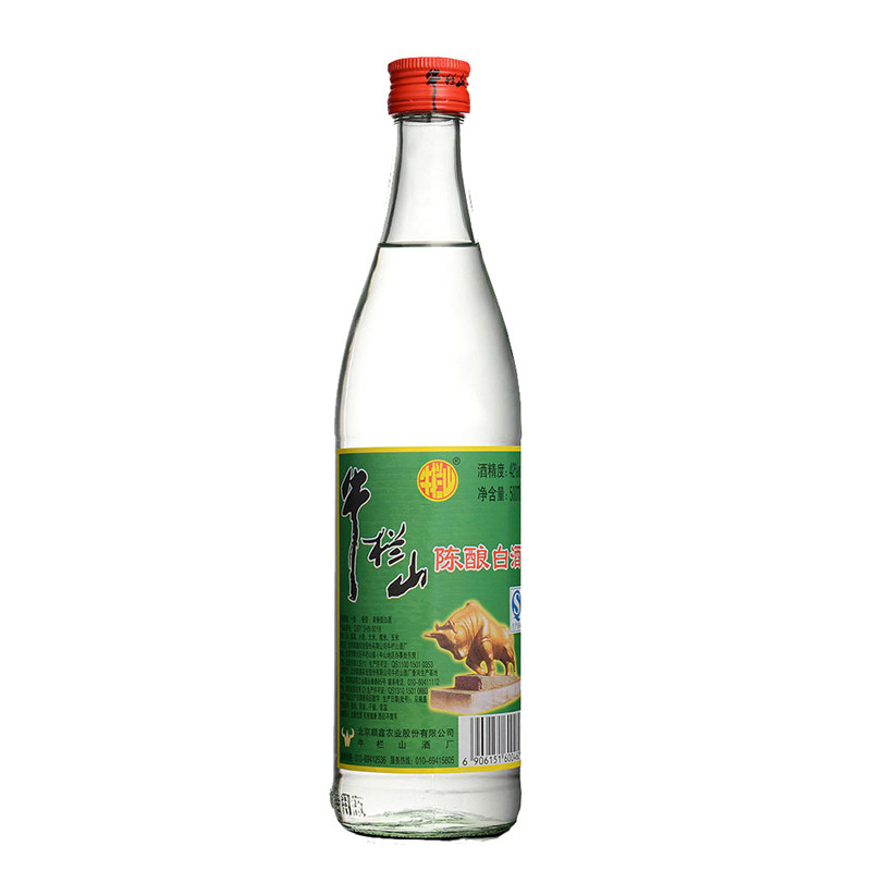 【天猫超市】牛栏山42度陈酿500ml  牛白瓶浓香型白酒 牛栏山