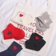Hàn Quốc ulzzang mảnh lớn thêu tình yêu Harajuku rắn màu nữ ống vớ thể thao ngọt ngào vớ vớ cotton quần tất lót lông Vớ bông
