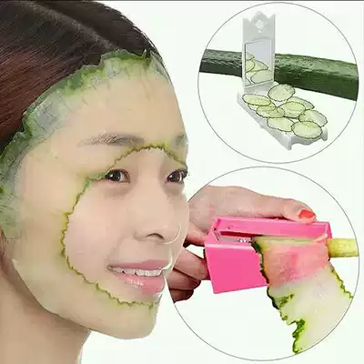 2 combinations of cucumber beauty mask slicer cucumber beauty roll knife makeup beauty tools