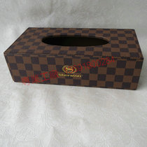 星级酒店客房皮质纸巾盒 抽纸盒卷纸盒 宾馆纸巾盒客房皮具纸抽盒