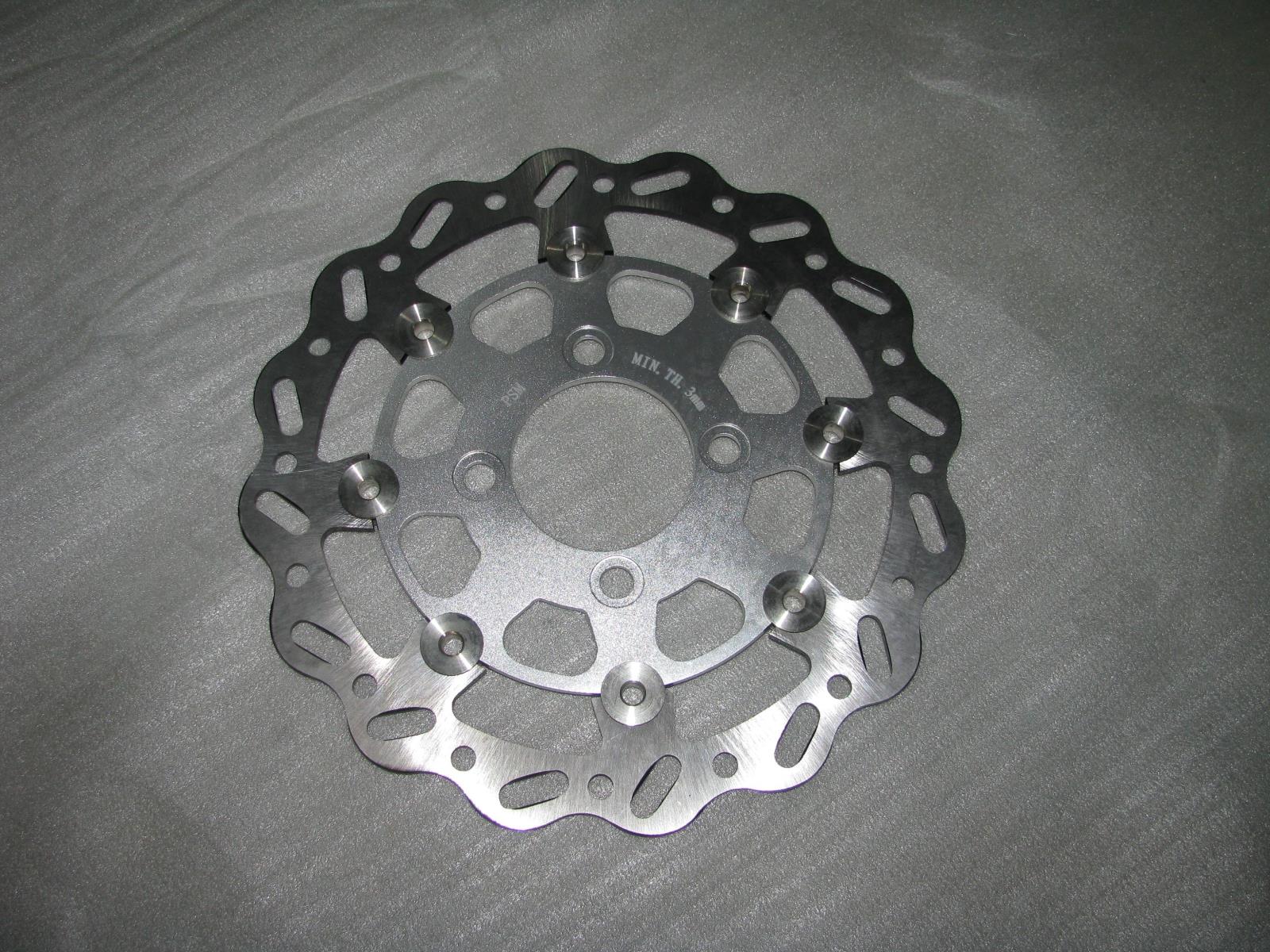 Light cavalry mastiff QM250GY rear hydraulic brake brake disc (imported rivets)